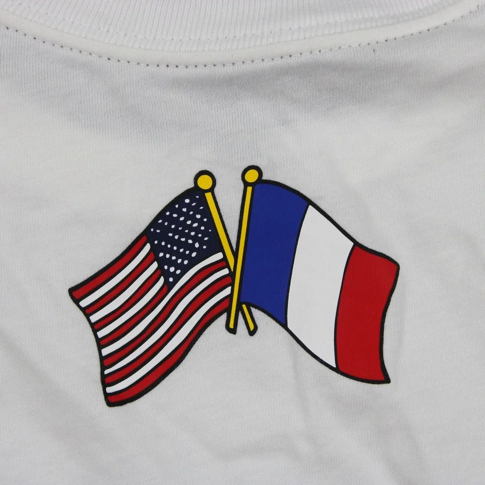 Nike Team USA Olympics Eagle Swoosh T-Shirt White FN0883-100 Womens XL New